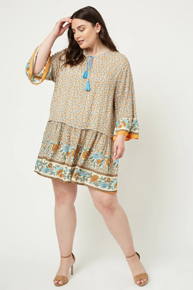 Plus Tassel Tunic Dress