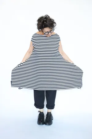 PLUSLAVIE PLÜ Striped Bat Top