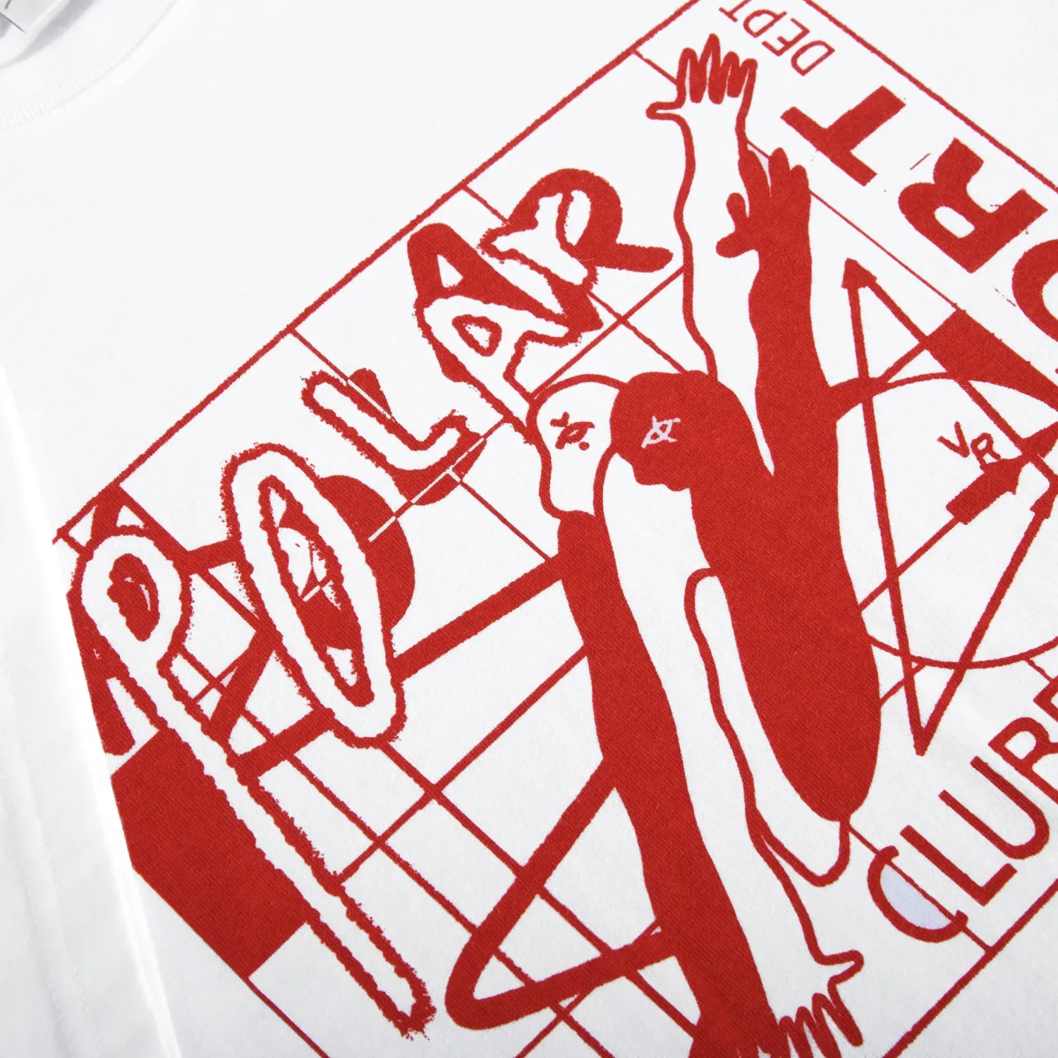 Polar Skate Co Clubb Inc T-Shirt | White