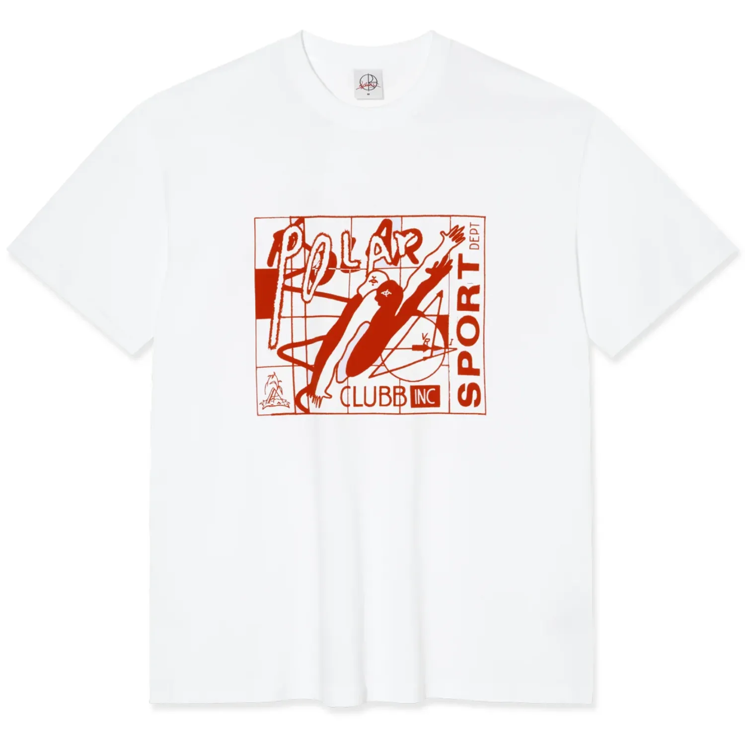 Polar Skate Co Clubb Inc T-Shirt | White