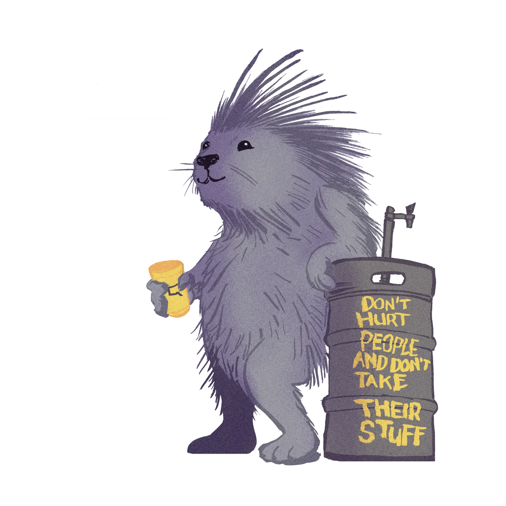 Porcupine Kegger | Women's Tee