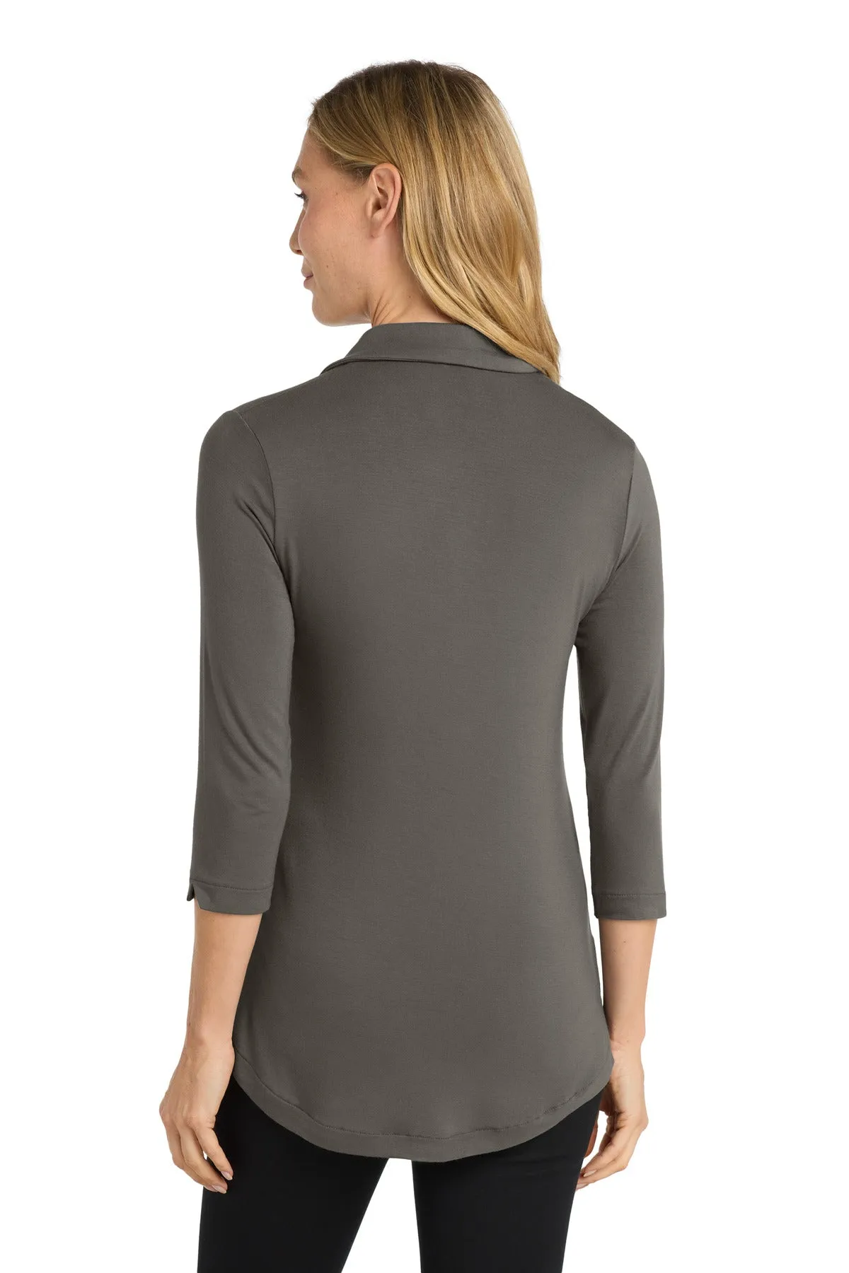 Port Authority  Women's Luxe Knit Tunic. LK5601 Sterling Grey