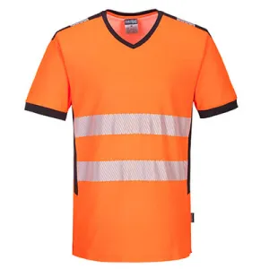 Portwest PW310 PW3 Hi Vis V-Neck T Shirt