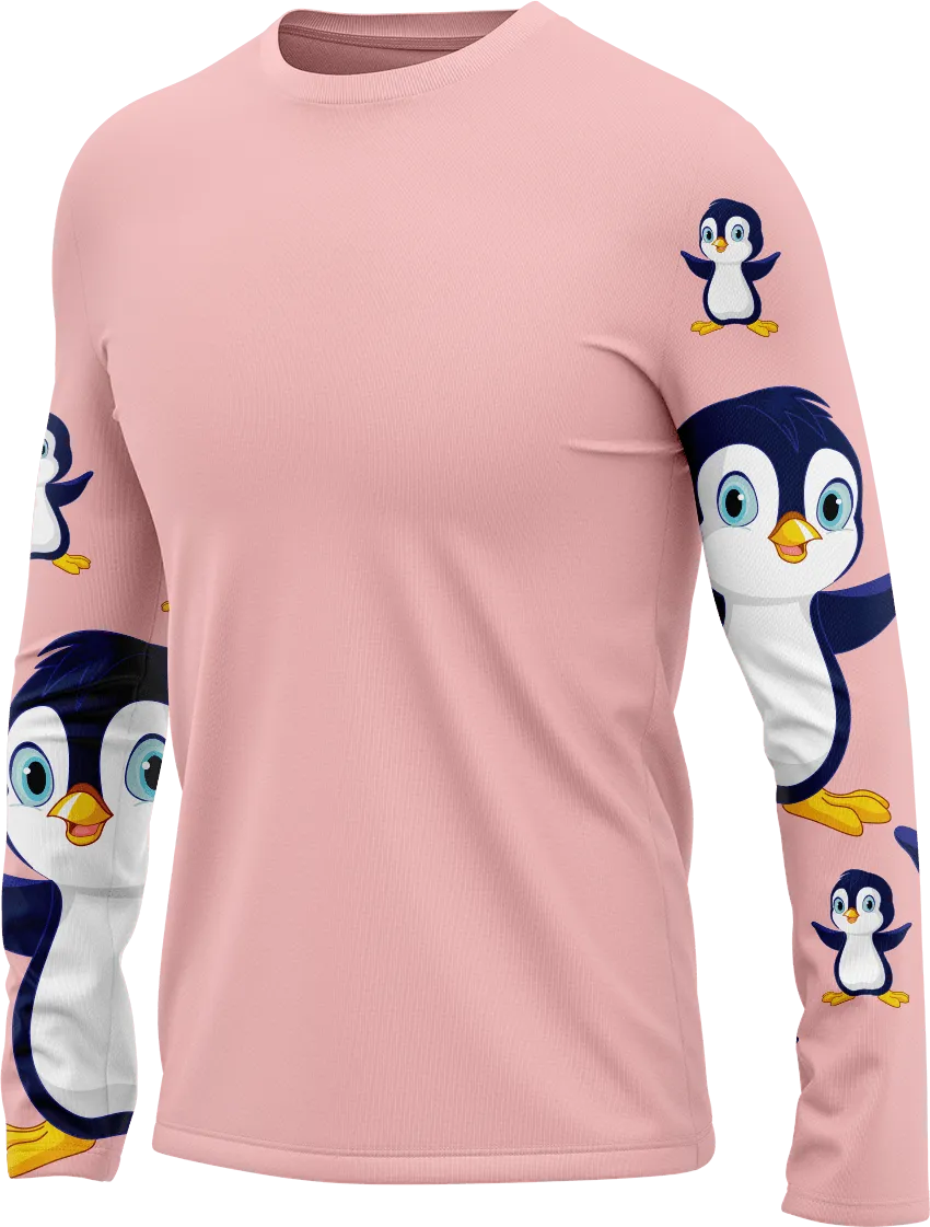 Pranksta Penguin Rash Shirt Long Sleeve