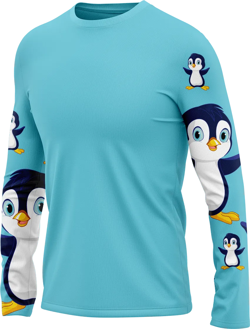 Pranksta Penguin Rash Shirt Long Sleeve