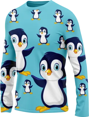 Pranksta Penguin Rash Shirt Long Sleeve