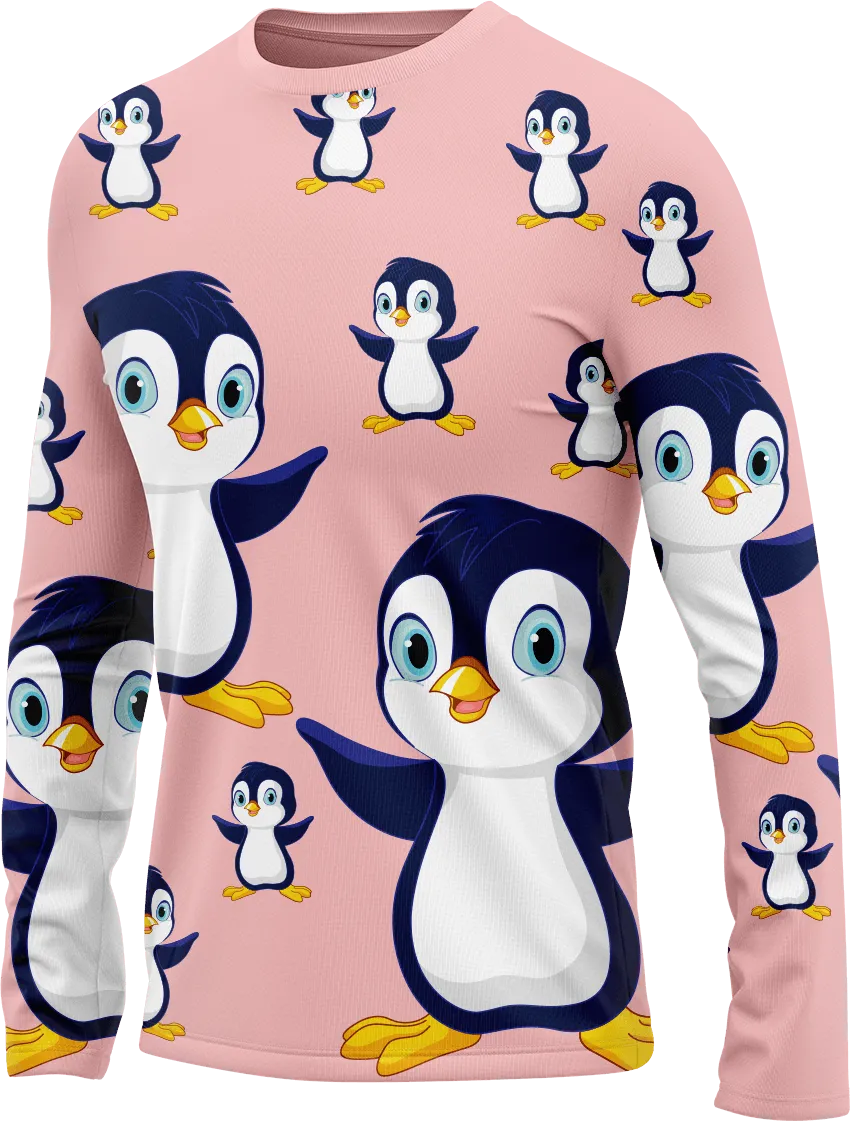 Pranksta Penguin Rash Shirt Long Sleeve