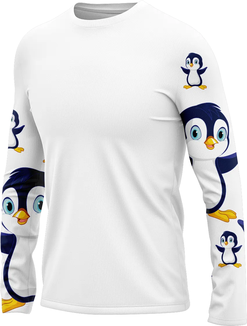 Pranksta Penguin Rash Shirt Long Sleeve