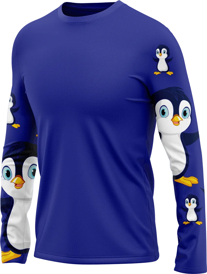 Pranksta Penguin Rash Shirt Long Sleeve