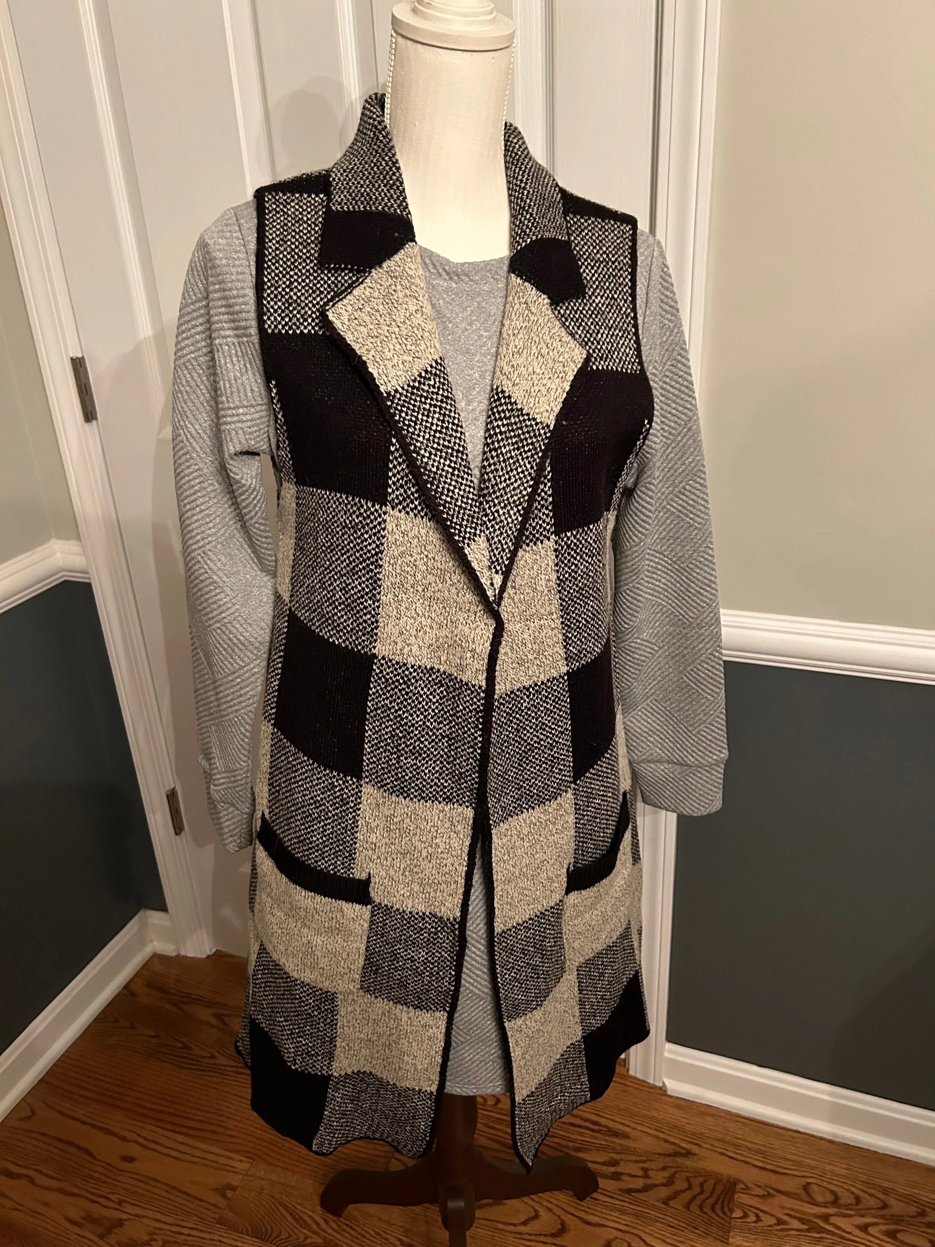 Pretty in Plaid Vest