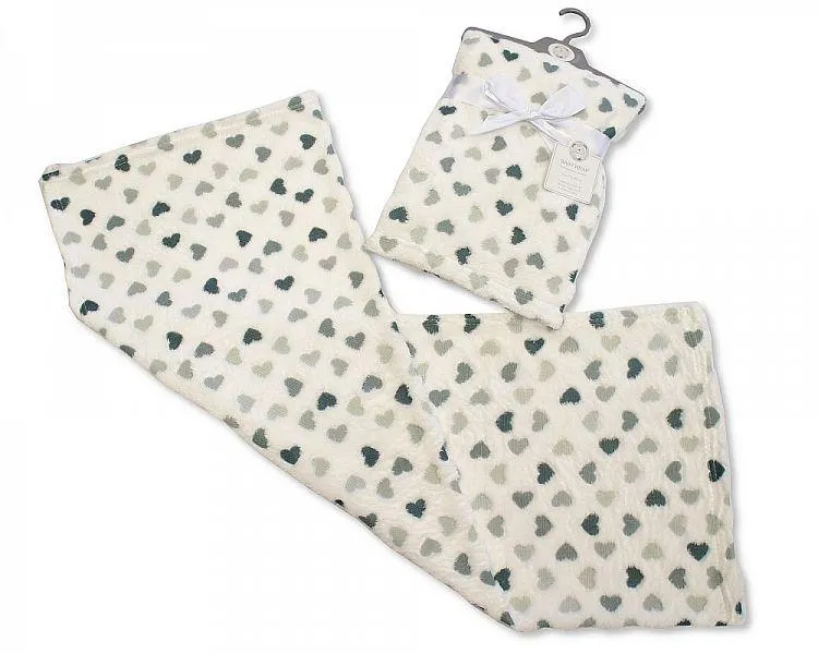 Printed Baby Wrap - Hearts