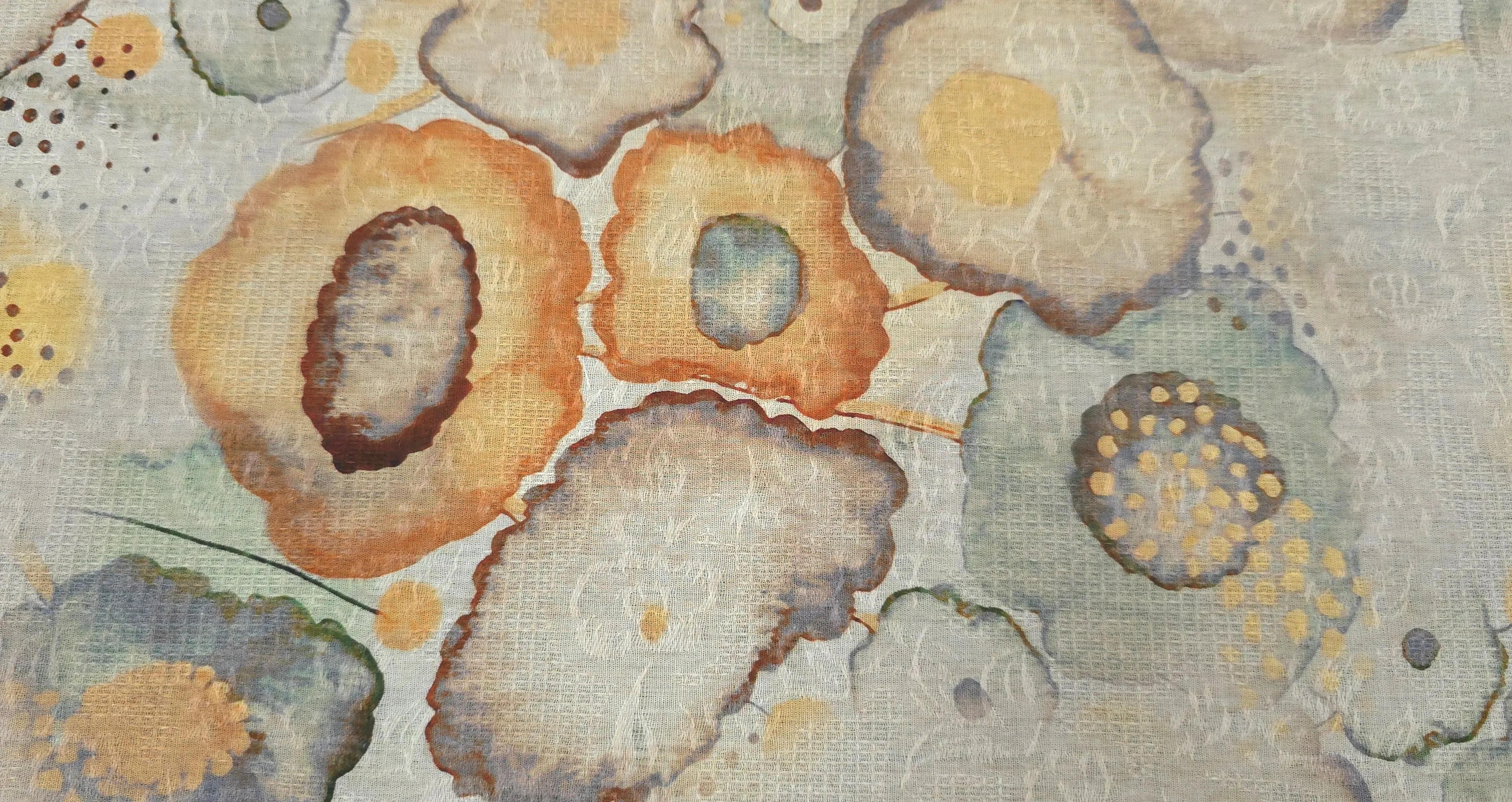Printed Cotton Abstract Mirage