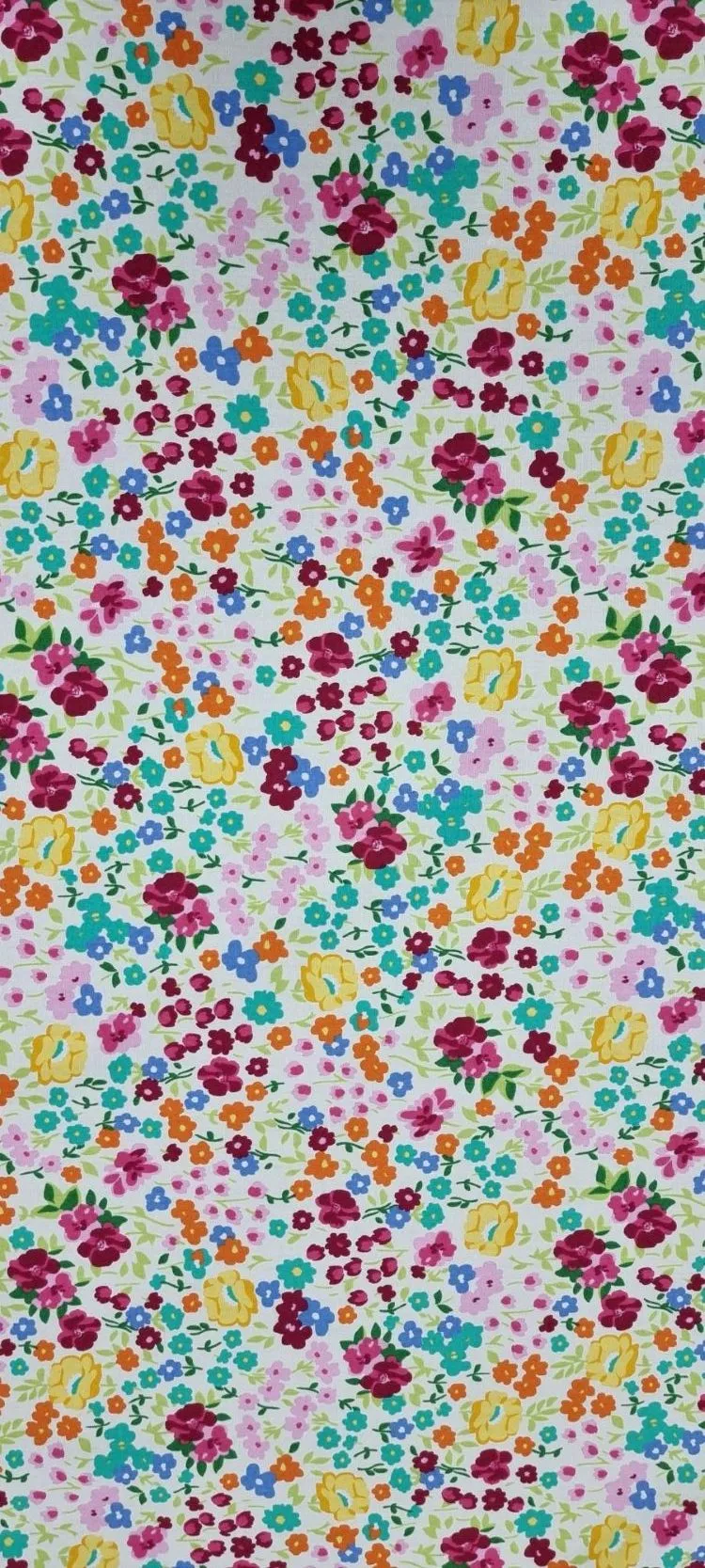 Printed Cotton Whimsical White