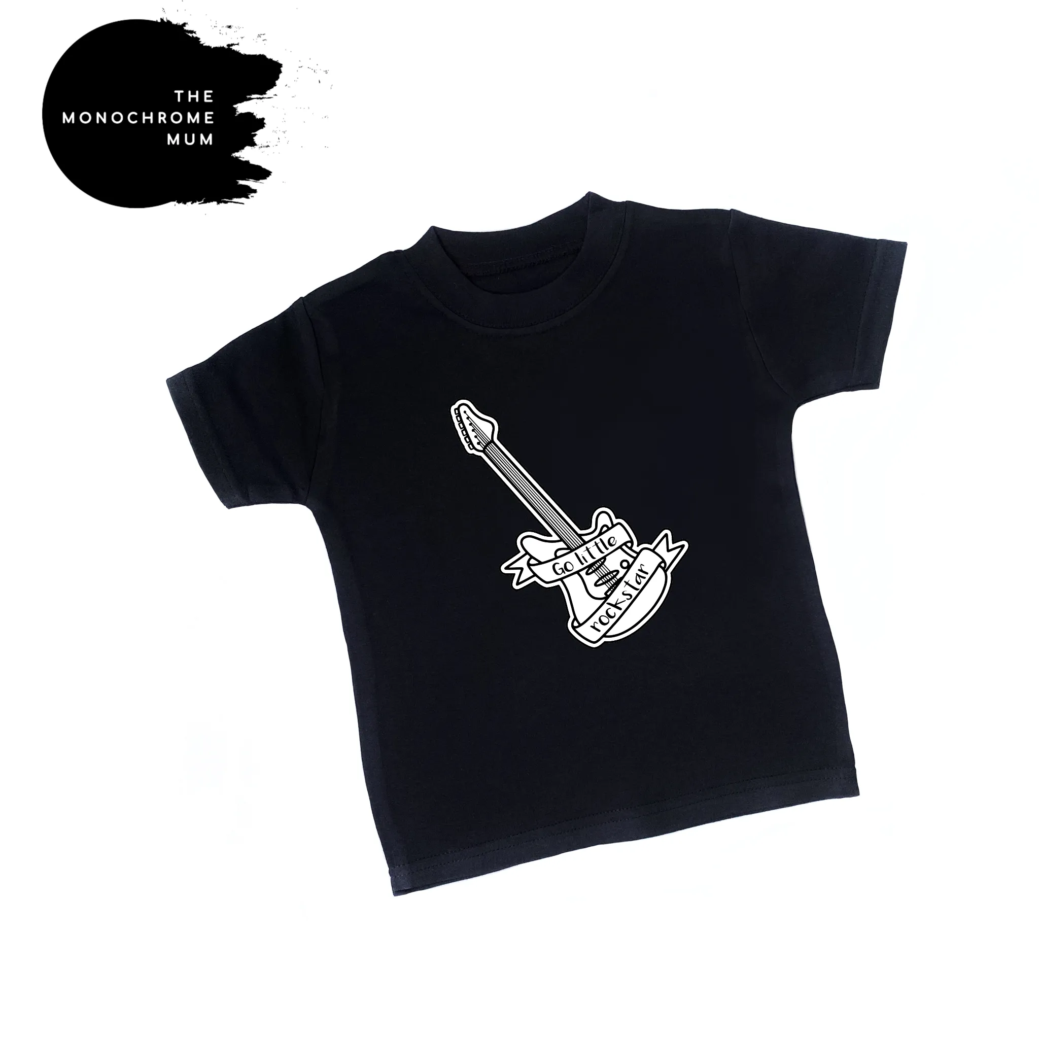 Printed - Go little rockstar top