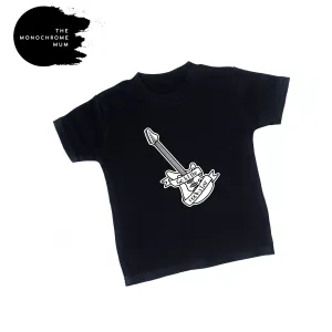 Printed - Go little rockstar top