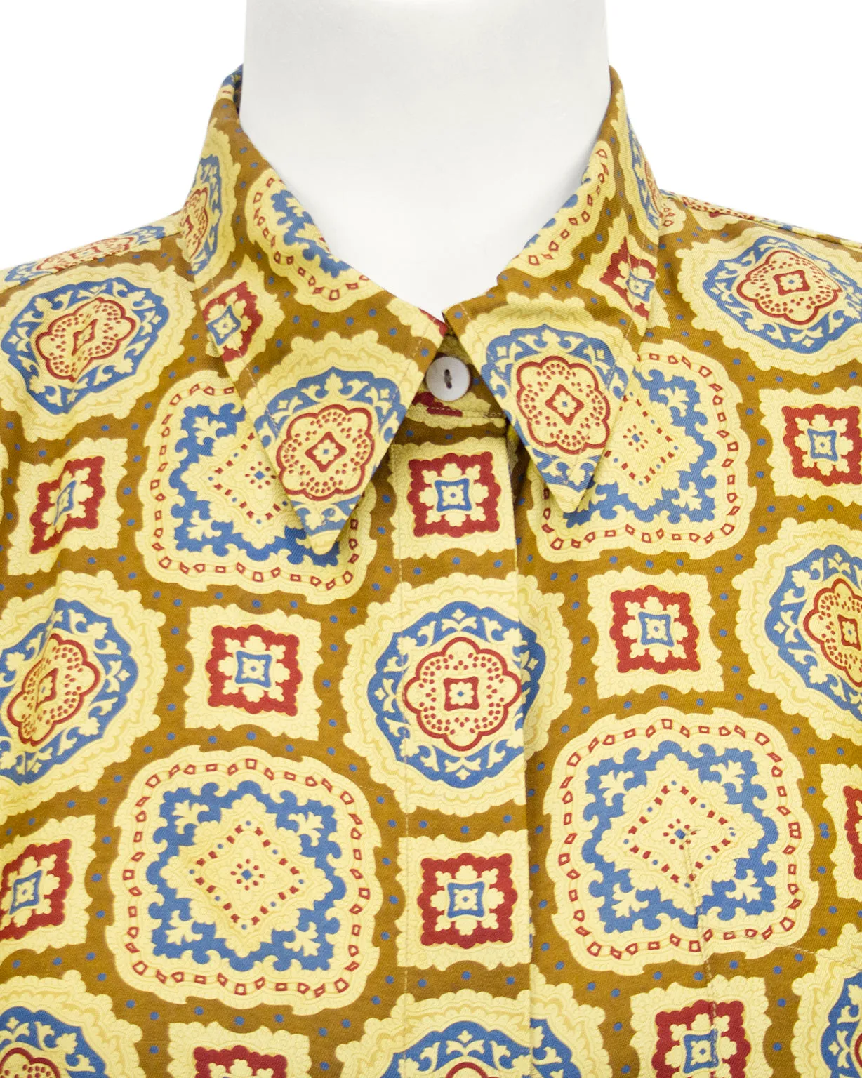 Printed Silk Shirt