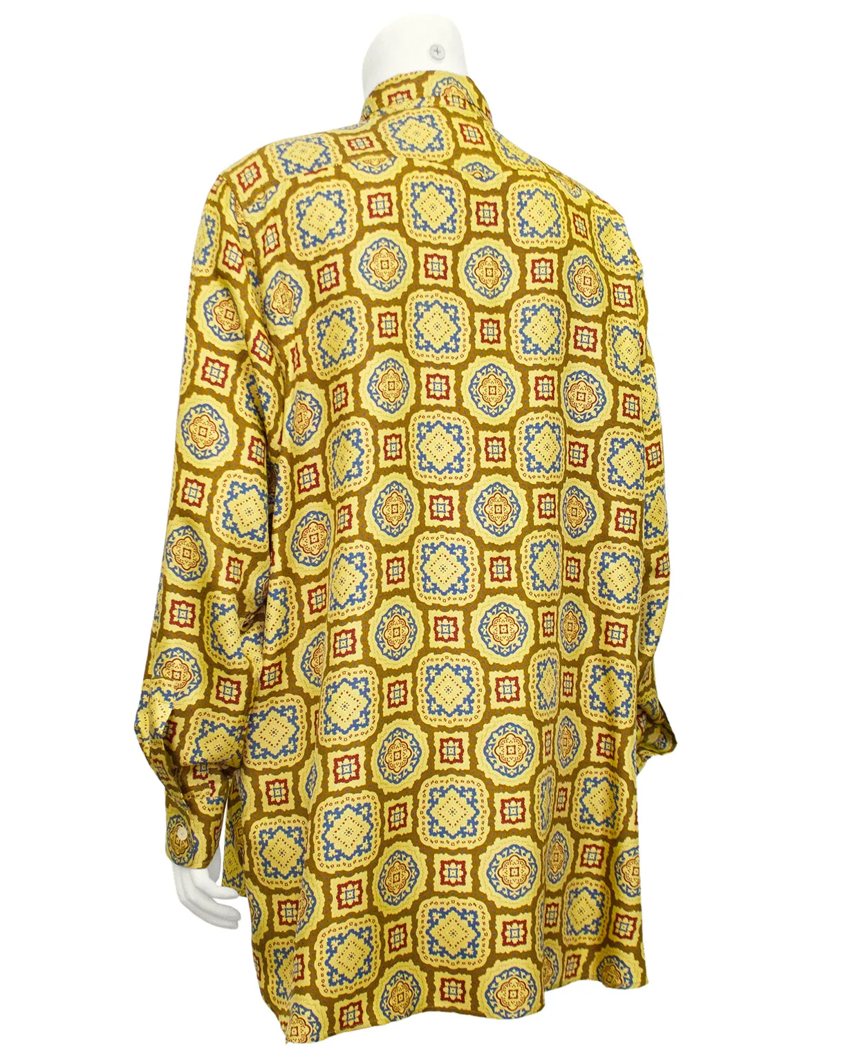 Printed Silk Shirt