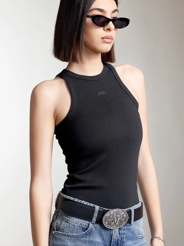 Printed Slim Fit Tank Top