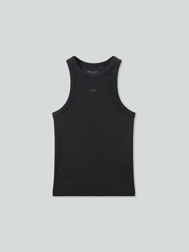 Printed Slim Fit Tank Top