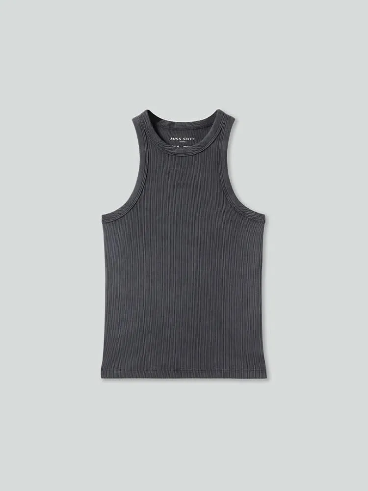 Printed Slim Fit Tank Top