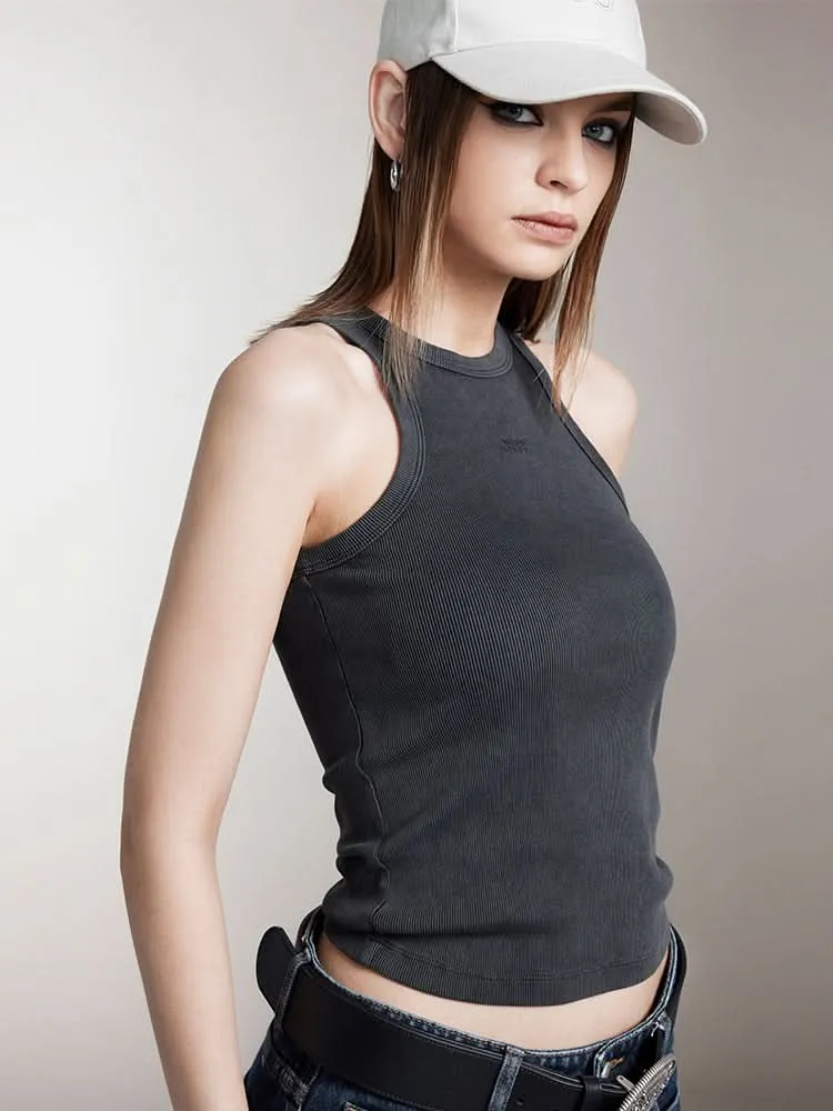 Printed Slim Fit Tank Top