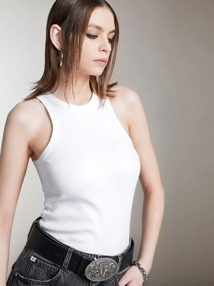 Printed Slim Fit Tank Top