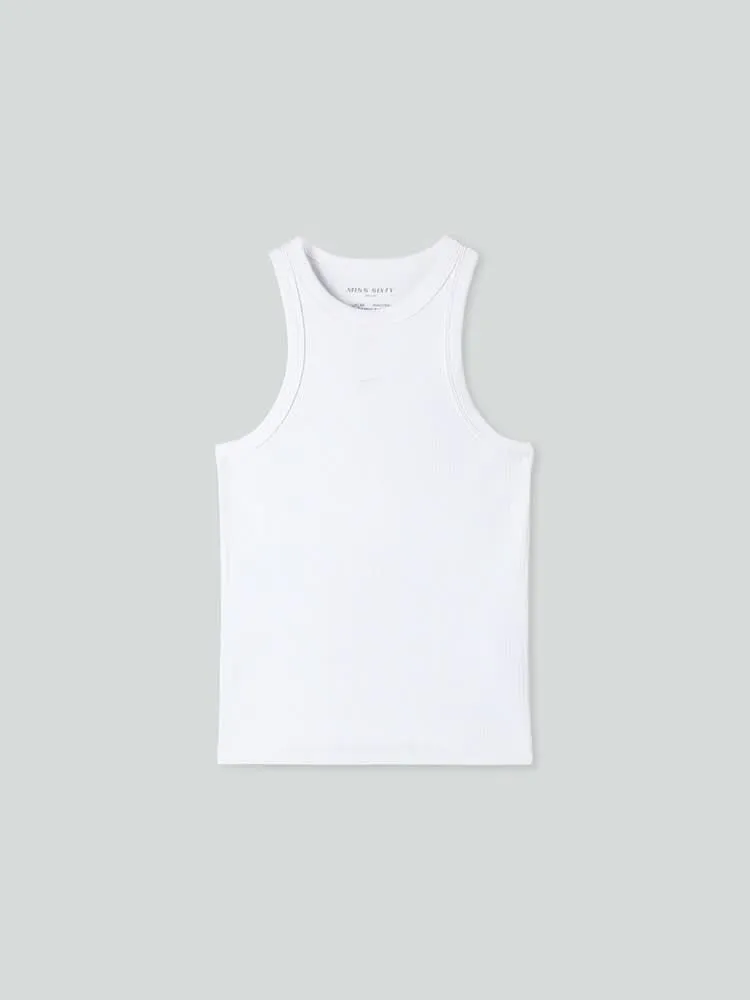 Printed Slim Fit Tank Top