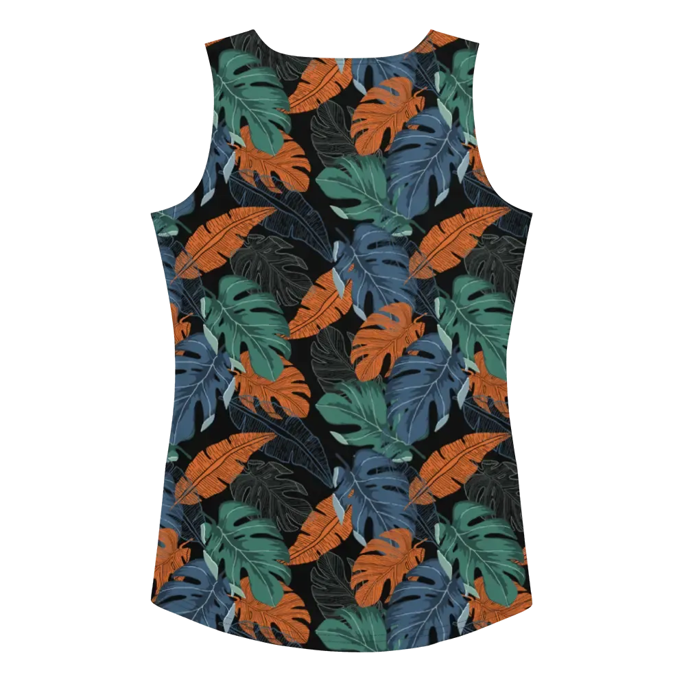 Printed Tank Top_Dark Autumn
