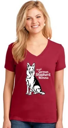 Proud German Shepherd Momma
