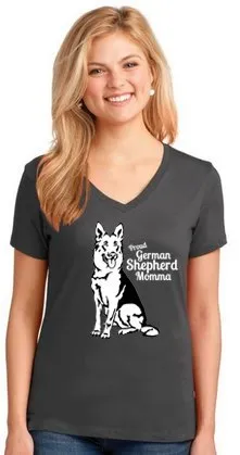Proud German Shepherd Momma