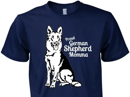 Proud German Shepherd Momma