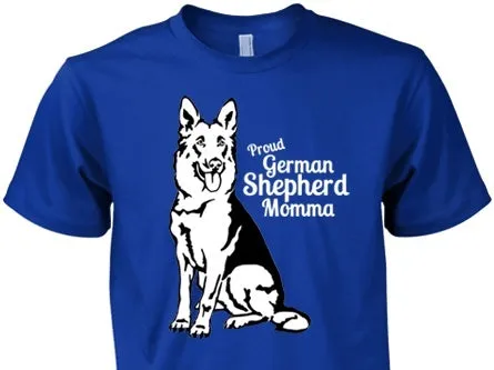 Proud German Shepherd Momma