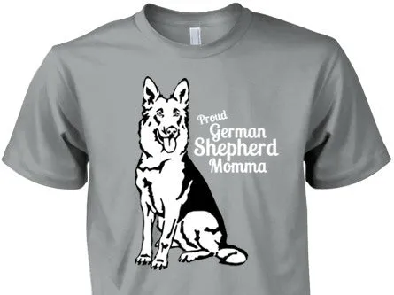 Proud German Shepherd Momma