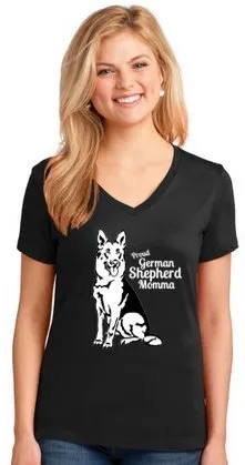 Proud German Shepherd Momma