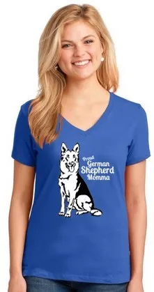 Proud German Shepherd Momma