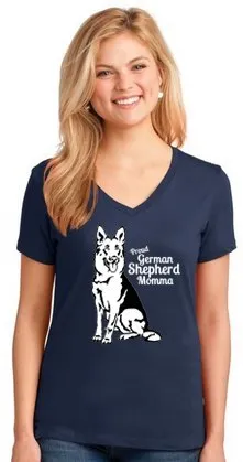 Proud German Shepherd Momma