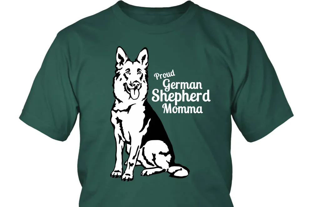 Proud German Shepherd Momma