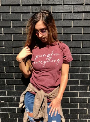 Pumpkin Everything Shirt | Fall Shirt | Unisex Crew
