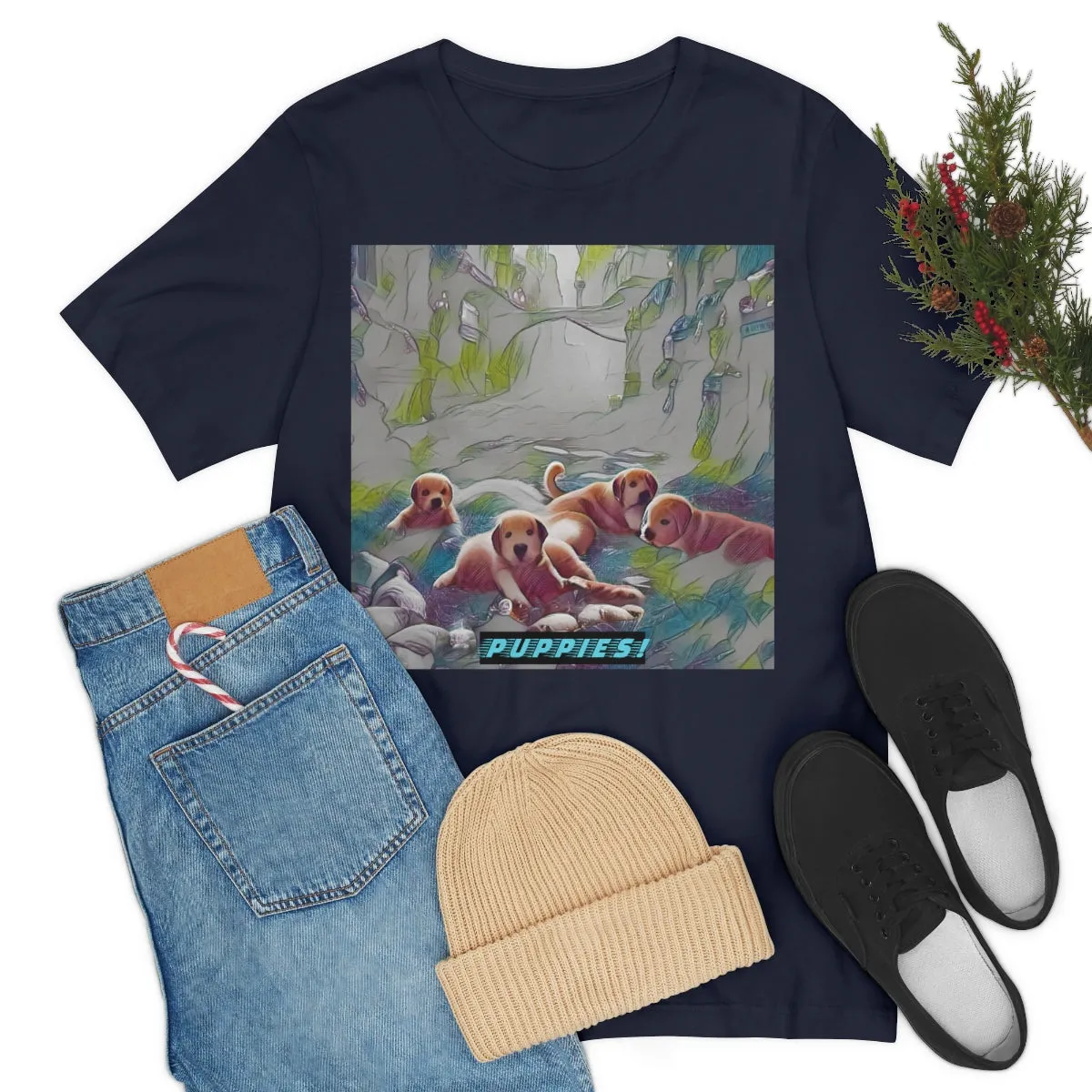 Puppies! Short Sleeve Tee