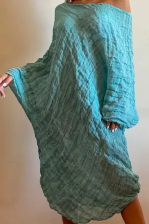 Pure Linen Positano Athena Tunic Dress Multiple Colors