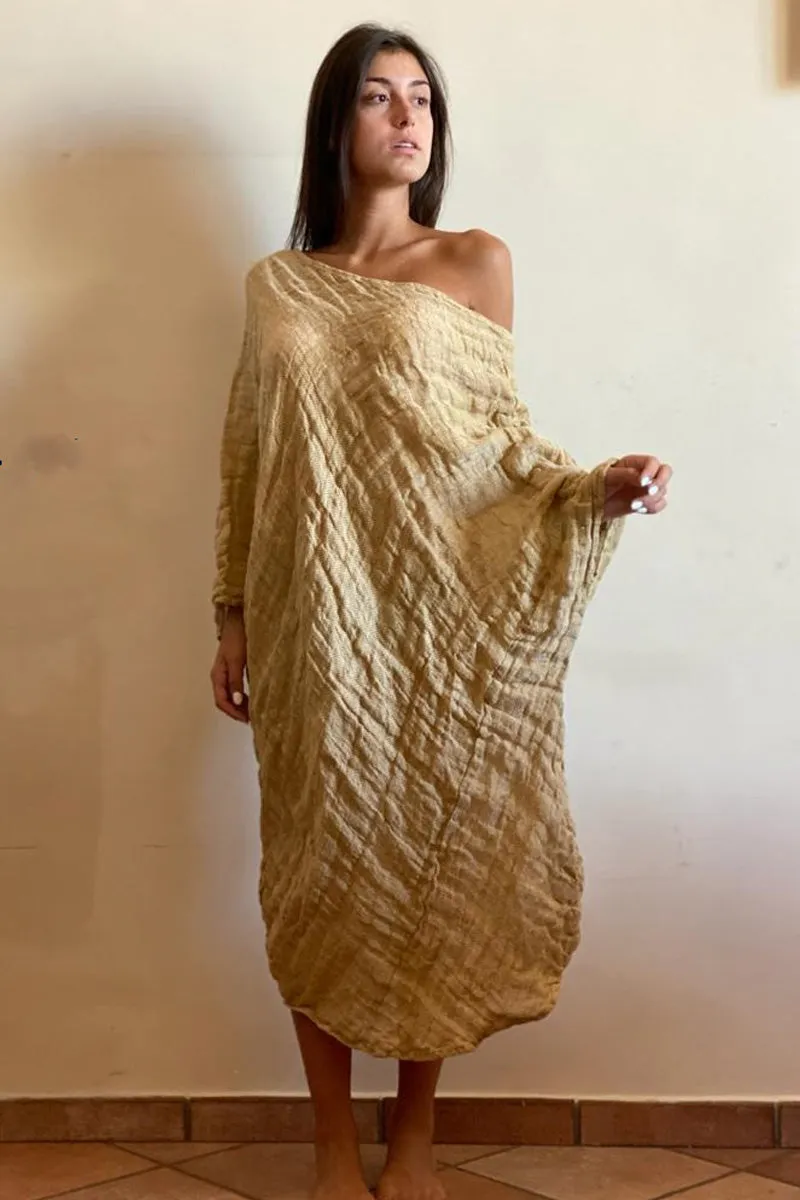 Pure Linen Positano Athena Tunic Dress Multiple Colors