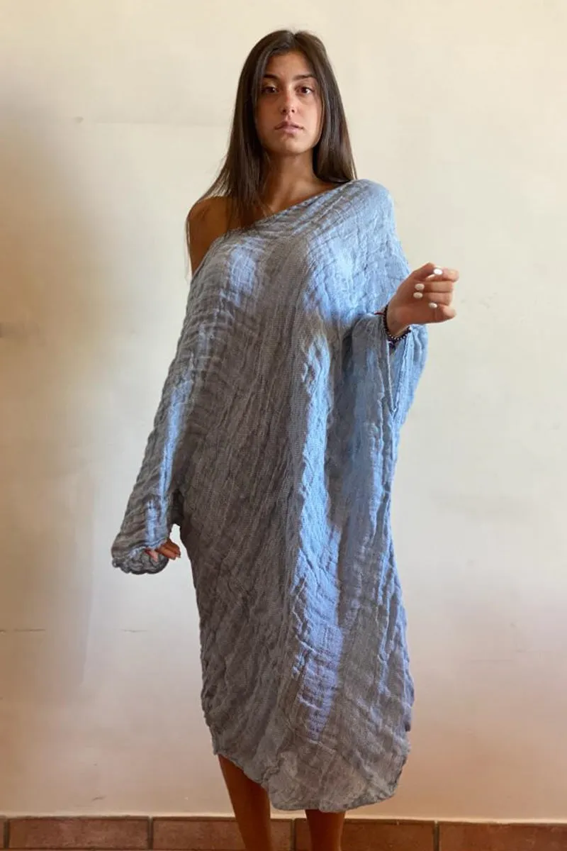 Pure Linen Positano Athena Tunic Dress Multiple Colors