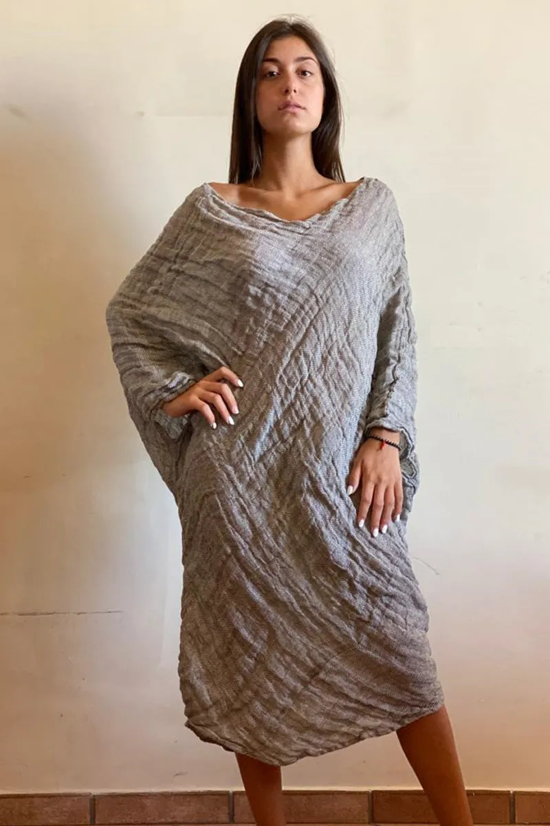 Pure Linen Positano Athena Tunic Dress Multiple Colors