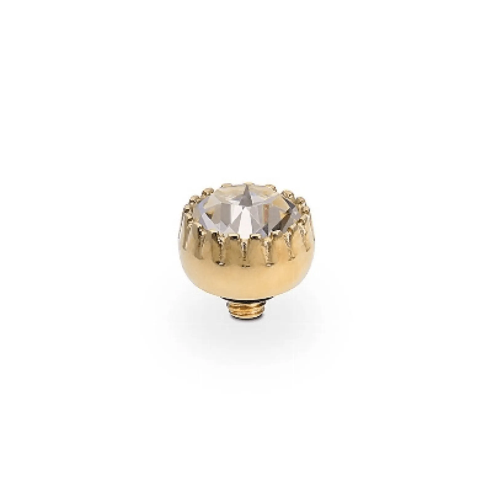 Qudo London 8mm Gold Topper - Silk