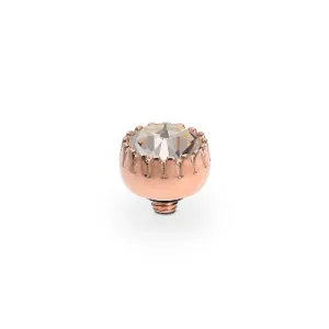 Qudo London 8mm Rose Gold Topper - Silk