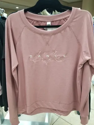 "Dance Life"  Long Sleeve Top