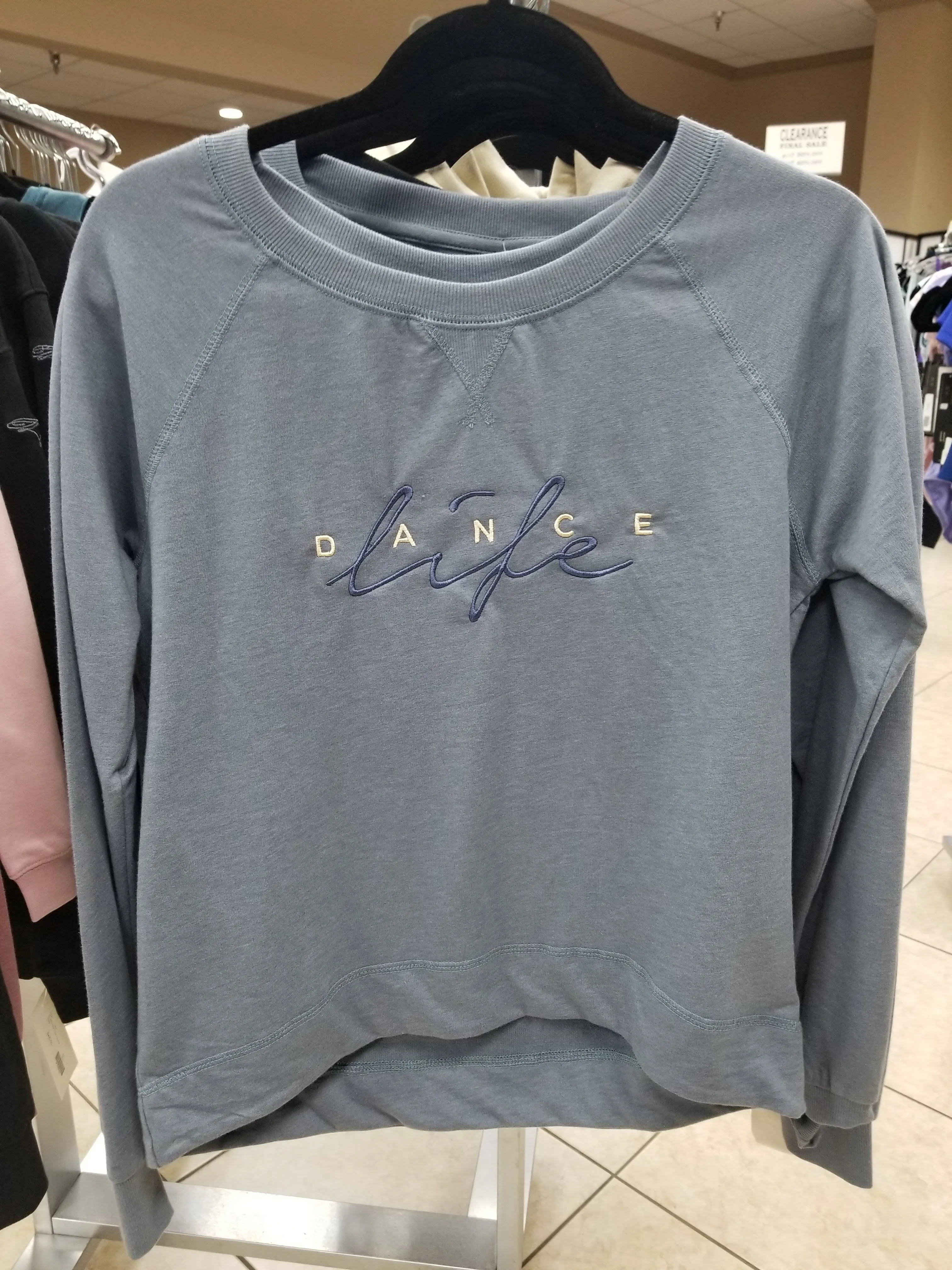 "Dance Life"  Long Sleeve Top