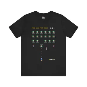 "Gaza Invasion" Black T-shirt for Men