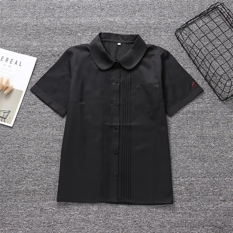 "JK FOREST FAWN EMBROIDERED" SHIRT N081403