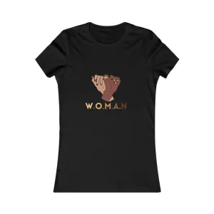 "#WOMAN" Woman SlimFit Tee
